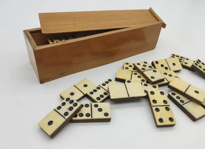 Vintage Domino - Gesellschaftsspiel, Peri - Bild 4