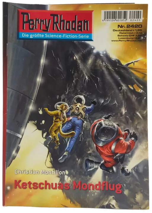 Romanheft Perry Rhodan Ketschuas Mondflug Erstauflage Nr. 2420 - Bild 1