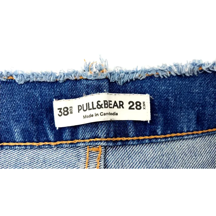 PULL&BEAR Jeans Short Damen - M - Bild 5