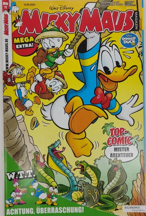 Magazin Micky Maus Top-comic Mister Abenteur - Bild 1