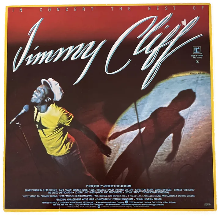 LP - Jimmy Chliff - In Concert the Best of - Bild 2
