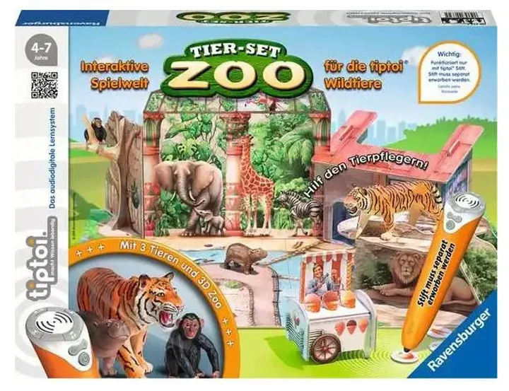 Ravensburger TIPTOI Tier-Set Zoo  - Bild 1