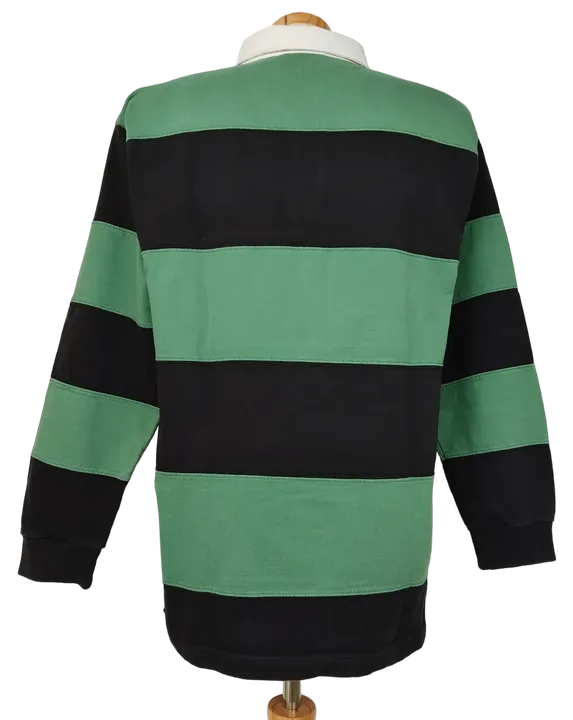 Cufstein Herren Rugby Shirt, grün/schwarz - Gr. M  - Bild 2