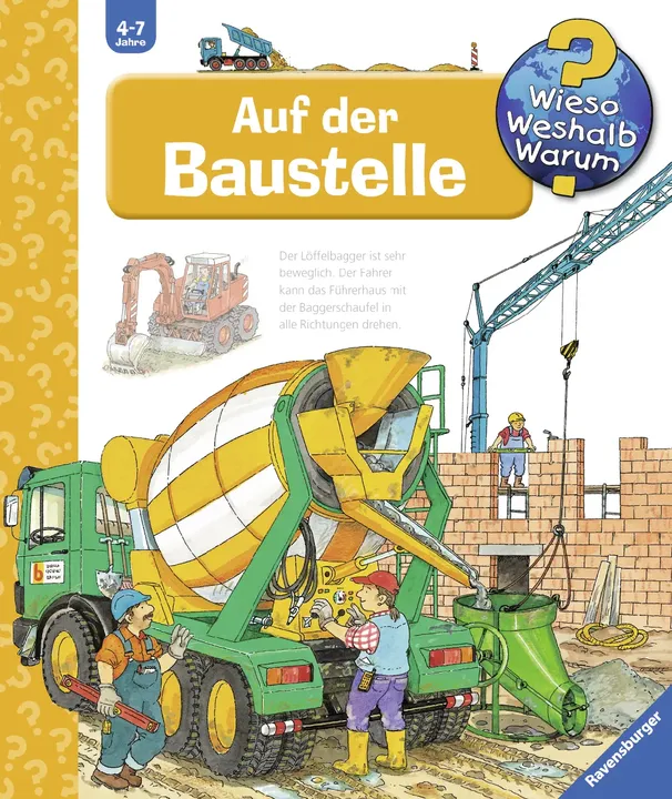 Wieso? Weshalb? Warum? Auf der Baustelle (Band 4) - Patricia Mennen - Bild 1