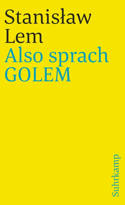 Also sprach GOLEM - Stanisław Lem - Bild 1