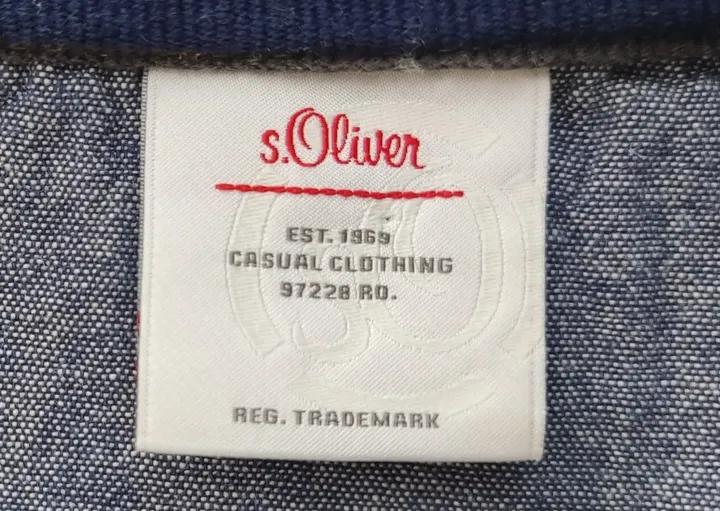 S.OLIVER Herren Langarmshirt  grün - M - Bild 4