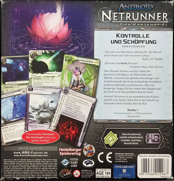 Android - Netrunner - Das Kartenspiel - ERWEITERUNG - Fantasy Flight Games - Bild 2