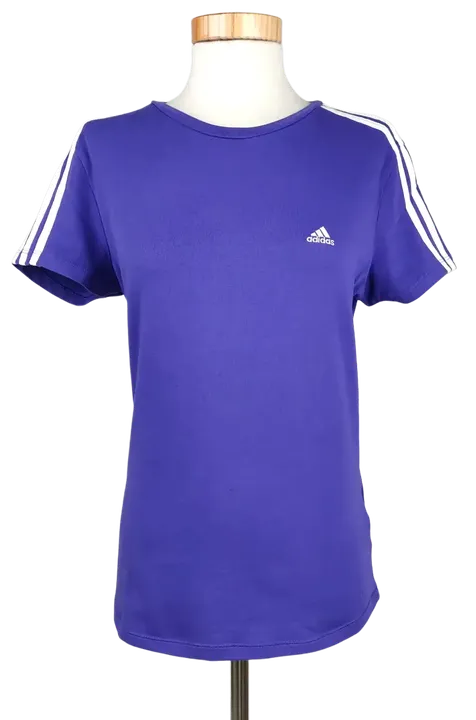 Adidas Damen T-Shirt, violett - Gr. M - Bild 4