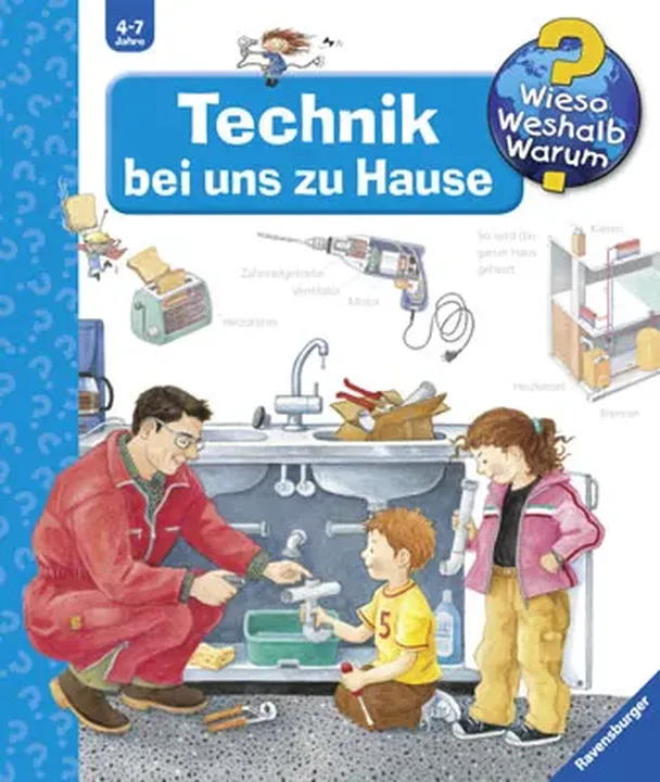 Wieso? Weshalb? Warum? - Technik bei uns zu Hause - Ravensburger  - Bild 1