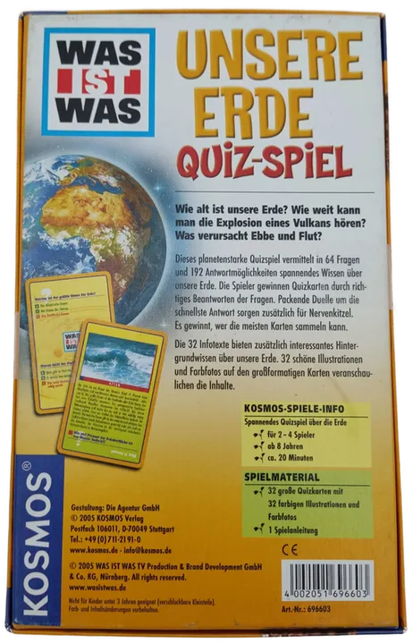 Unsere Erde Quiz-Spiel (WAS IST WAS) - Bild 2